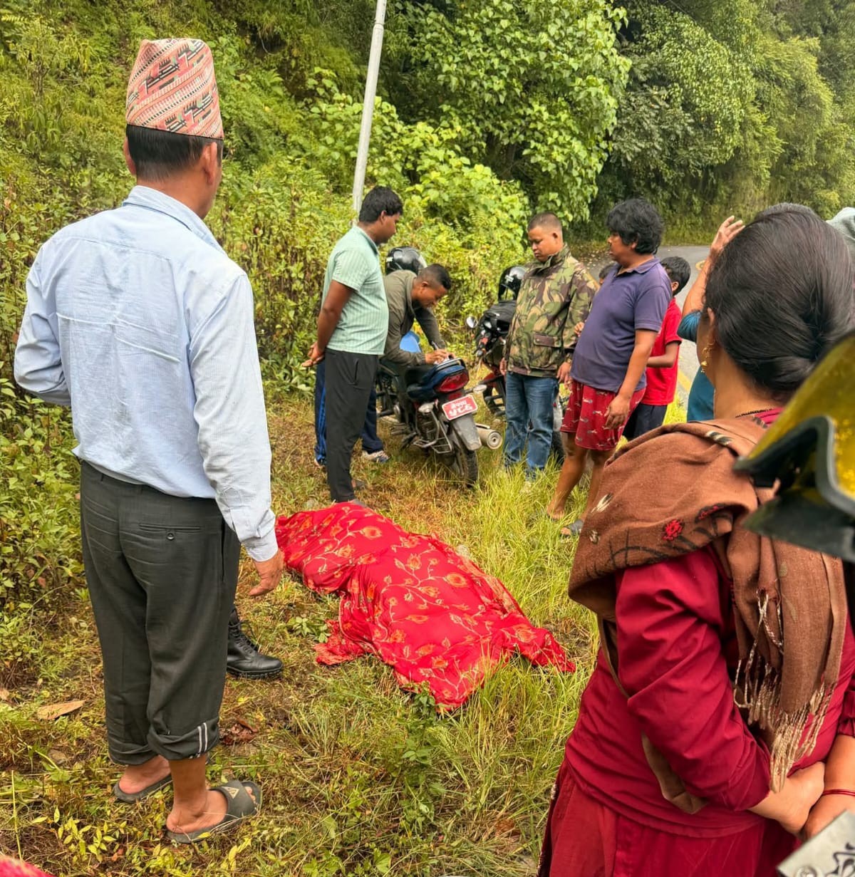 रुकुम पश्चिमको सिम्रुतु खोलाले बगाउँदा एक महिलाको मृत्यु